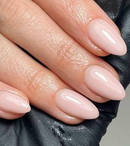 lot 14426 image: Artquee Almond Press On Nails Short Soft Pink 32 Pcs 16 Sizes