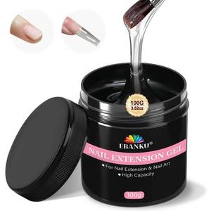 lot 14459 image: EBANKU Clear Nail Extension Hard Gel 3.53 oz