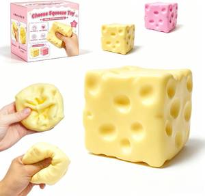 lot 18525 image: ISEN Cheese Squishy Toy Formable No-Rebound 2.76 Inch