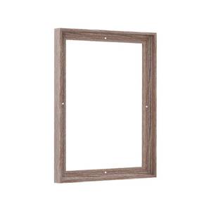 lot 18537 image: Pixy Canvas Floater Frame 9x12 Gray Oak Portrait for 34 Inch Canvas
