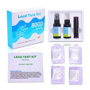 lot 18545 image: Donvie Lead Test Kit for Dishes and Lead Paint with Test Light