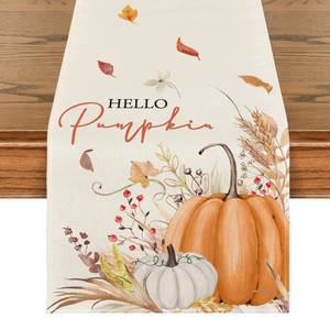 lot 18554 image: Artoid Mode Fall Table Runner 13 x 36 Inch 6.2 ozSq Yd