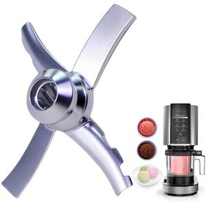 lot 18575 image: FullMayPro Replacement Paddle for Ninja Creami Ice Cream Maker Stainless Steel