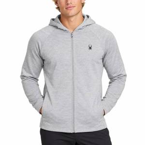 lot 18595 image: Spyder Mens Full Zip Hoodie UPF 30 Scuba Knit Top, Size M