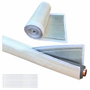 lot 18602 image: AXIFOUJ HVAC Line Insulation Wrap 78.7 Inch 5-Layer Outdoor Pipe Sleeve