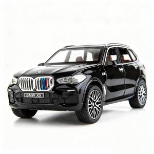 lot 18605 image: BDTCTK 132 X5 SUV Diecast Model Car Zinc Alloy Pull Back Toy Sound & Light