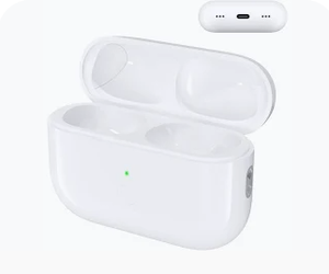 lot 2072 image: Wireless Charging Case for Earbuds in White Retail Box