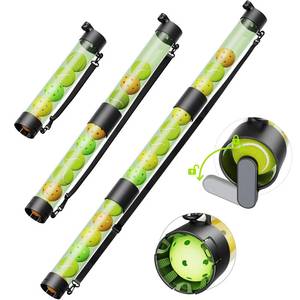 lot 1482 image: SELMOR Pickleball Ball Pickup Retriever Tube Holds 17 Balls