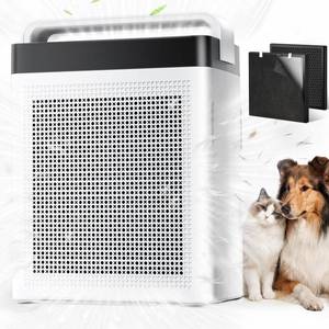 lot 1488 image: Cypcat Pet Air Purifier 6-Stage True HEPA H13 Dual-Sided Intake PAP001  Retail $129.99