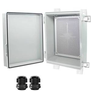 lot 1513 image: Waterproof Junction Box IP67 ABS Enclosure 15.7 x 11.8 x 7.1 in