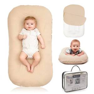 lot 1524 image: Meindoovm Baby Lounger Infant Support Cushion 0-24 Months Soft Cotton