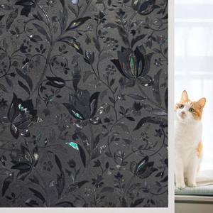 lot 2250 image: SUNDEF FILM Blackout Window Film 17.5 x 78.7 in Black Tulip