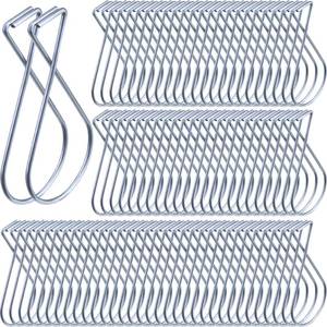lot 2255 image: Outus Ceiling Tile Hook Clips T-Bar Hangers 30 Pack