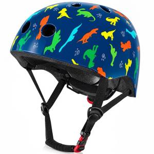 lot 2266 image: Bienbee Toddler Kids Bike Helmet Adjustable Size Ages 1-14 Years