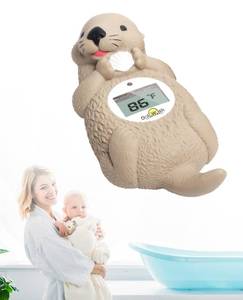 lot 2274 image: DoliWish Baby Bath Thermometer Floating Otter Digital FC