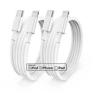 lot 2328 image: Cionum USB C to Lightning Cable 10ft Apple MFi Certified