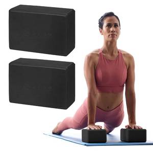 lot 2342 image: Gaiam Yoga Block Latex-Free EVA Foam 9 x 6 x 4 in 2 Pack