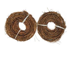lot 2362 image: Cutepul Natural Grapevine Twig Garland Wreath 15 Ft 2 Pcs Green