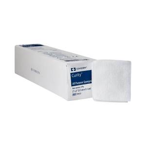 lot 2425 image: Covidien Curity Non-Sterile Non-Woven Sponges, 2 x 2 in, 4-Ply, 200 Ct