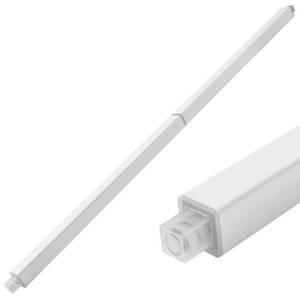 lot 2437 image: TOXYMHO Towel Bar Replacement Rod 24-Inch Adjustable Spring Loaded White