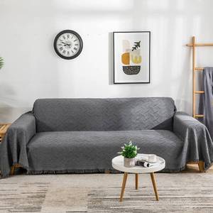 lot 7923 image: AIVIA Oversized Couch Cover Sheet Blanket For 3-4 Seater Sofa
