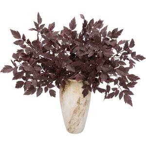 lot 7951 image: VGIA Faux Cimicifuga Leaf Spray 21 Inch 6 Pcs Fall Floral Stems