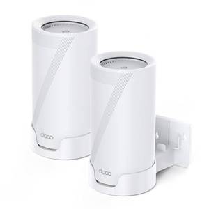lot 7964 image: XLTTYWL Wall Mount for TP-Link Deco WiFi 7 Mesh, White, 2 Pack