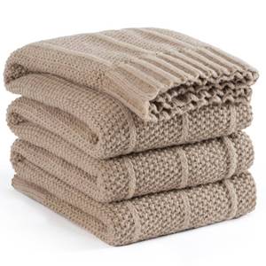 lot 7994 image: Carriediosa Knit Throw Blanket 60x80 Stripe Cable Knit