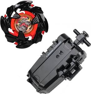 lot 8251 image: DEZAWRTY Spinning Top Set with String Launcher, Left Spinning Attack Type