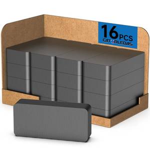 lot 8255 image: Caturledas Ferrite Block Magnets, 1 78 x 78 x 38 Inch, 16 Pack