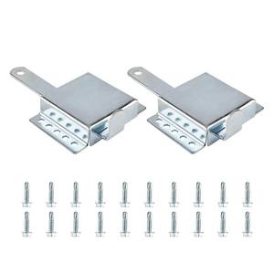 lot 8313 image: YHDOOR Internal Deadlock Galvanized Steel Garage Door Lock Silver YHLock-1