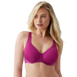 lot 8321 image: Wacoal Womens Basic Beauty Spacer Underwire T-Shirt Bra 34DD Berry Fizz