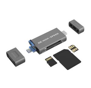 lot 8334 image: JJC USB-C 3.0 Card Reader Adapter For Huawei Nano Memory NM SD microSD