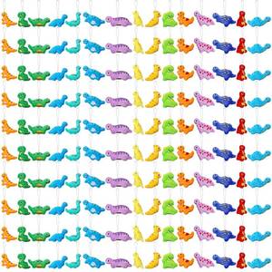 lot 8357 image: Libima Mini Plush Dinosaur Keychains 150 Pcs Stuffed Animal Toys