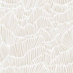 lot 8362 image: VEELIKE Peel & Stick Wallpaper Neutral Beige Flashdance Geometric 17.7x118 In