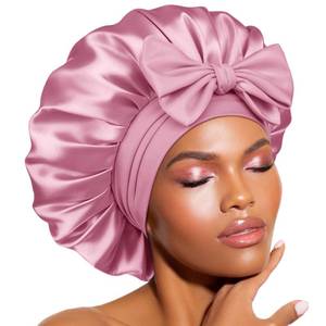 lot 8384 image: Bonnet Queen Satin Hair Bonnet With 2.8 Inch Wide Tie Band