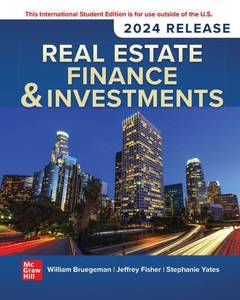 lot 8391 image: Real Estate Finance & Investments ISE 18th Edition eBook Rental