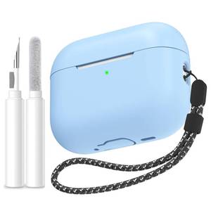 lot 8395 image: AhaStyle Silicone Case Cover AirPods Pro 3rd Gen 2025 with Cleaning Kit