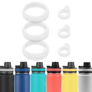 lot 8405 image: BOSORIO Replacement Gasket Set for Takeya Originals Spout Lid Water Bottle