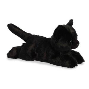 lot 8412 image: Aurora Mini Flopsie 8.5 Twilight Cat Plush Stuffed Animal