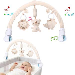 lot 8469 image: Baby Stroller Arch Toy Car Seat Toy 11.6-20.2 In Bear S-19