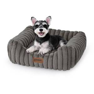 lot 9030 image: ZOMISIA Orthopedic Dog Bed for Medium Dogs with Washable Cover, 30x24