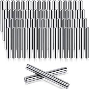 lot 10314 image: 64 Pcs 5 mm x 40 mm Stainless Steel Shelf Dowel Pins Metal Stainless Steel