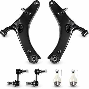 lot 12817 image: TIEZFUL Front Lower Control Arm Kit 4 Pc for Subaru Crosstrek 2016-2017  Retail $132