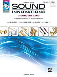 lot 12819 image: Sound Innovations Percussion Method Book 1 Snare Drum Bass Drum & Accessories