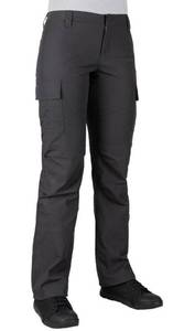 lot 12823 image: LA Police Gear Womens Tactical Stretch Pants, Charcoal, 10 Long