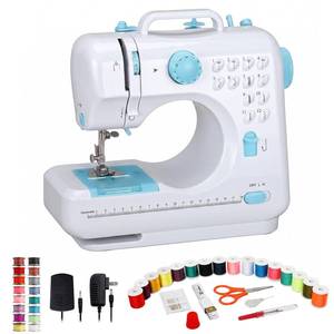 lot 13874 image: Ninonly Electric Sewing Machine 12 Built-In Stitches