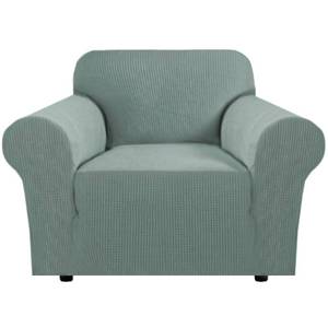 lot 13895 image: H.VERSAILTEX Chair Slipcover Stretch Jacquard Armchair 31-40 Inch Sage