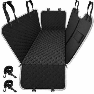 lot 13914 image: Mancro Dog Car Seat Cover for Back Seat Waterproof Hammock 600D 54 x 55 In