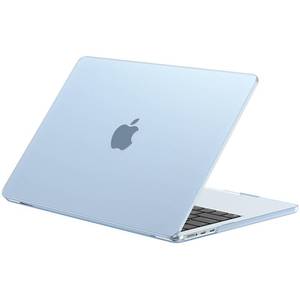 lot 14121 image: EooCoo Hard Case for MacBook Air 13.6-Inch (M2-M5) Matte Sky Blue